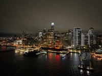 Port of San Francisco in Neon