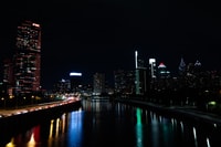 Philadelphia Lights from South Street Bridge